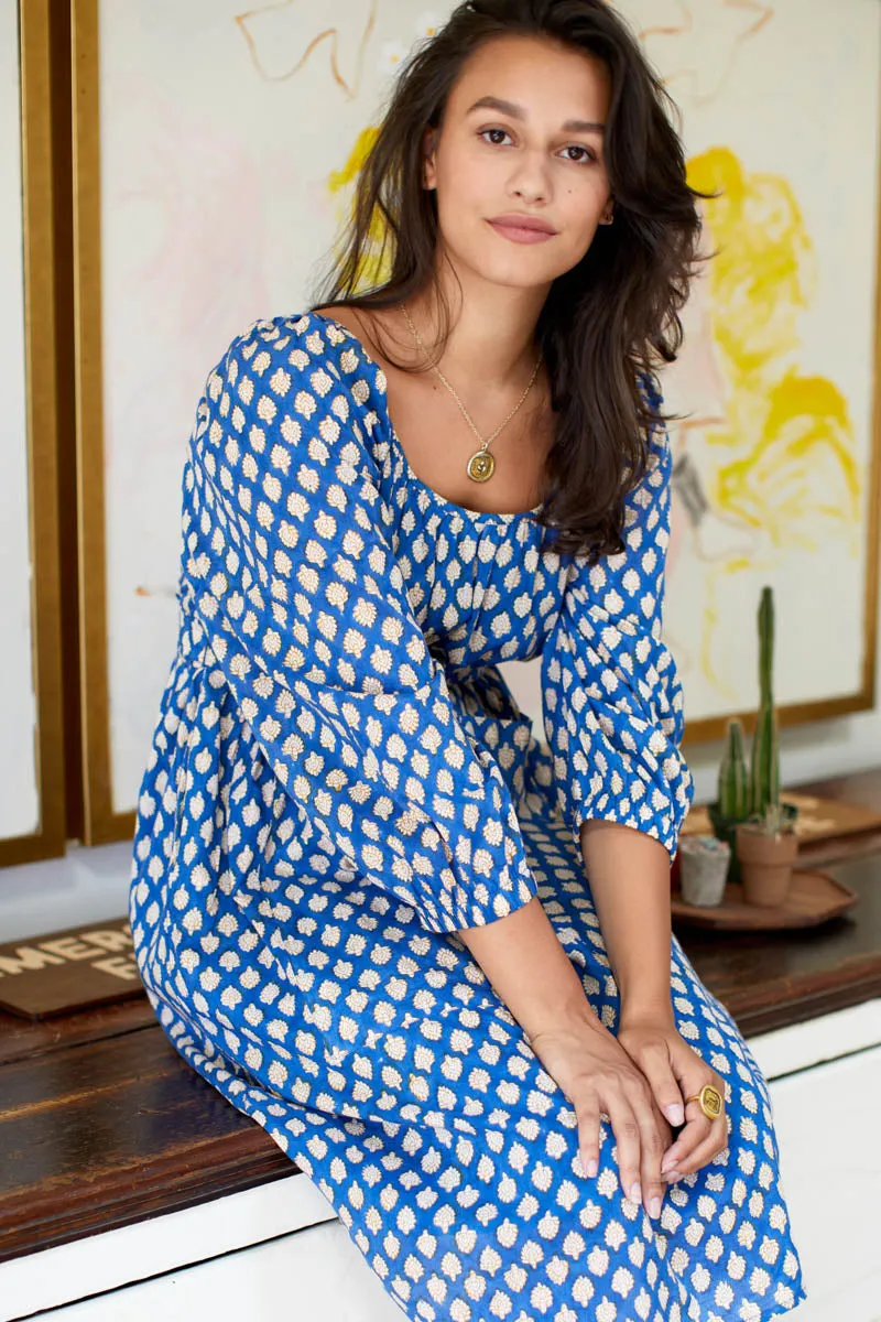 Jasmine Market Dress - Sisters Blue Organic sold by Emerson Fry product image thumbnail 2