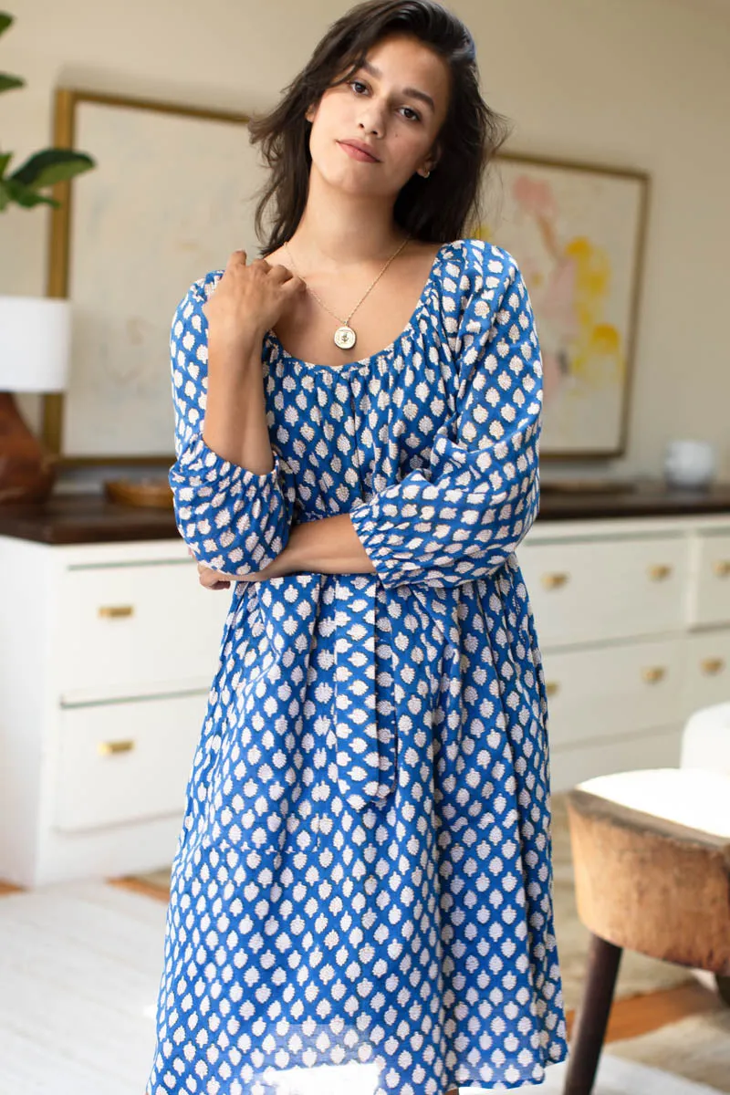 Jasmine Market Dress - Sisters Blue Organic sold by Emerson Fry product image thumbnail 4