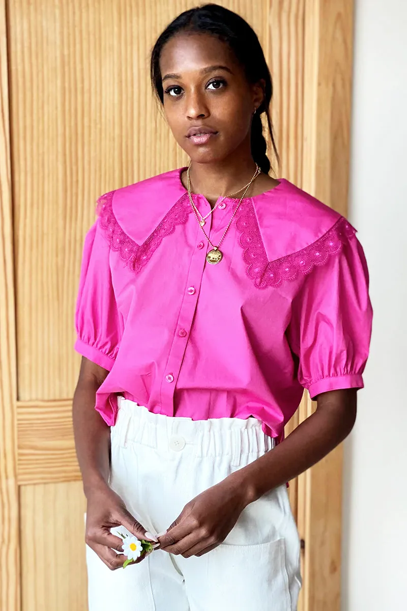 Petra Blouse - Aurora Pink sold by Emerson Fry product image thumbnail 2