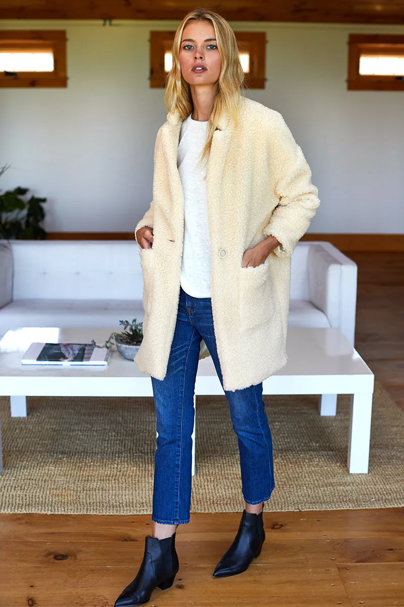 Teddy Bear Coat - Ivory sold by Emerson Fry product image thumbnail 3