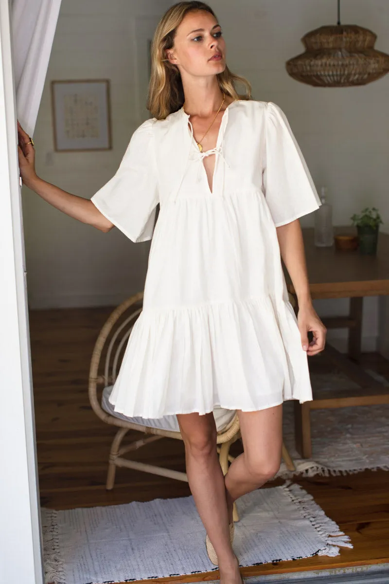 Isla Dress - Ivory Organic sold by Emerson Fry product image thumbnail 5