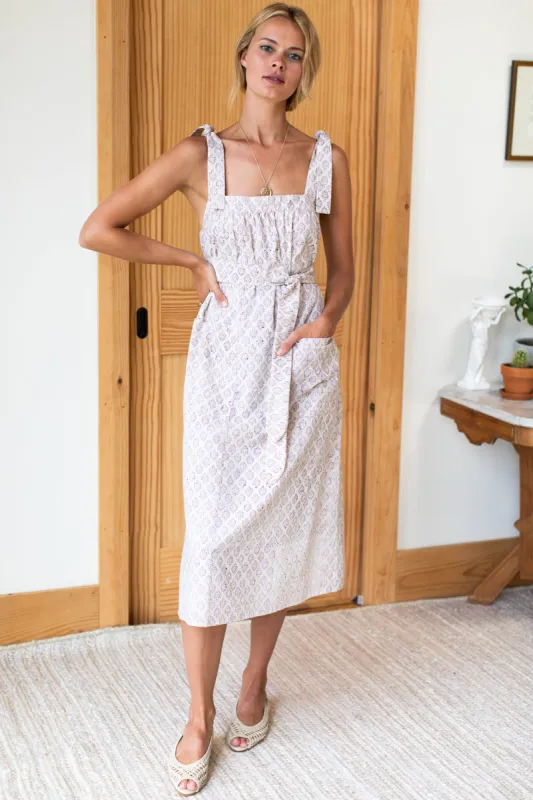 Izzy Long Dress - Sisters Egret Organic sold by Emerson Fry