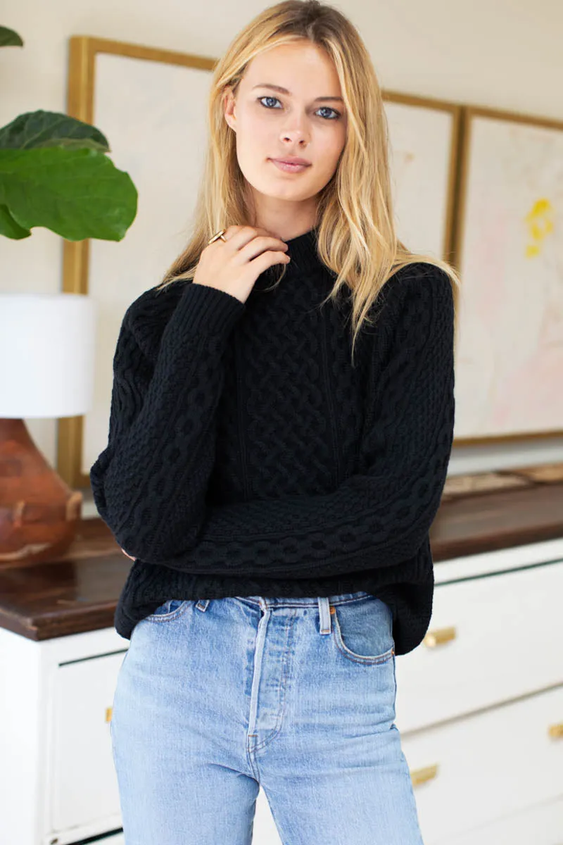 Fisherman Sweater - Black sold by Emerson Fry product image thumbnail 5