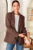Atelier Blazer - Chestnut Wool Tweed sold by Emerson Fry