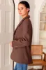 Atelier Blazer - Chestnut Wool Tweed sold by Emerson Fry