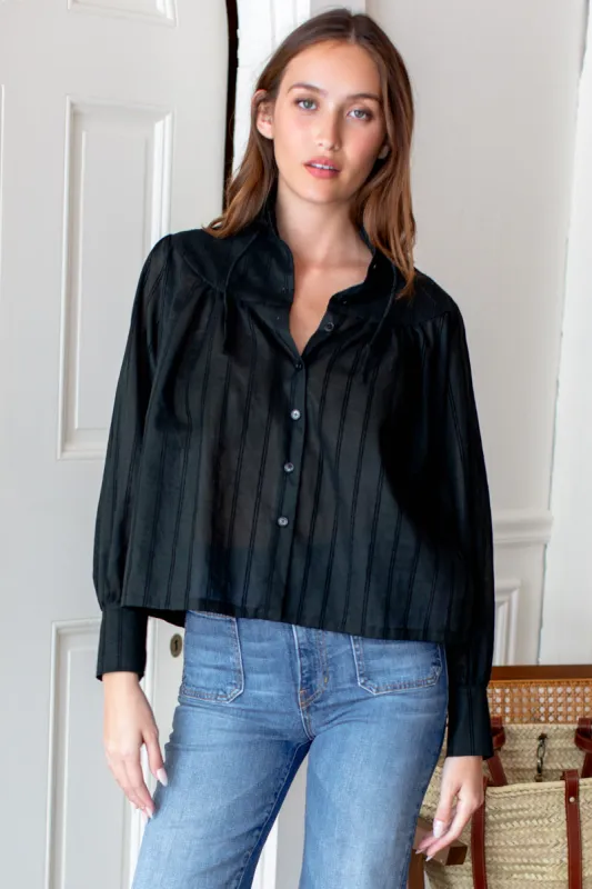 Camille Blouse - Black sold by Emerson Fry