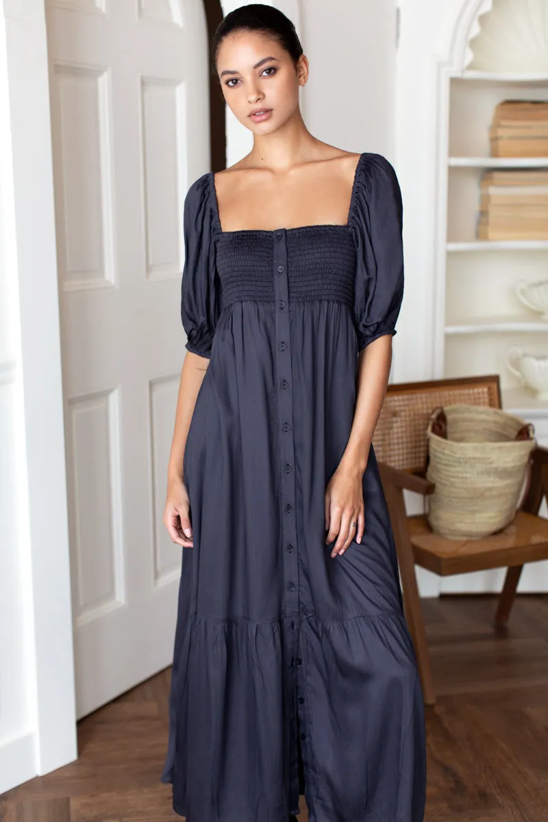 Santiago 3 Maxi Dress - Midnight sold by Emerson Fry product image thumbnail 4