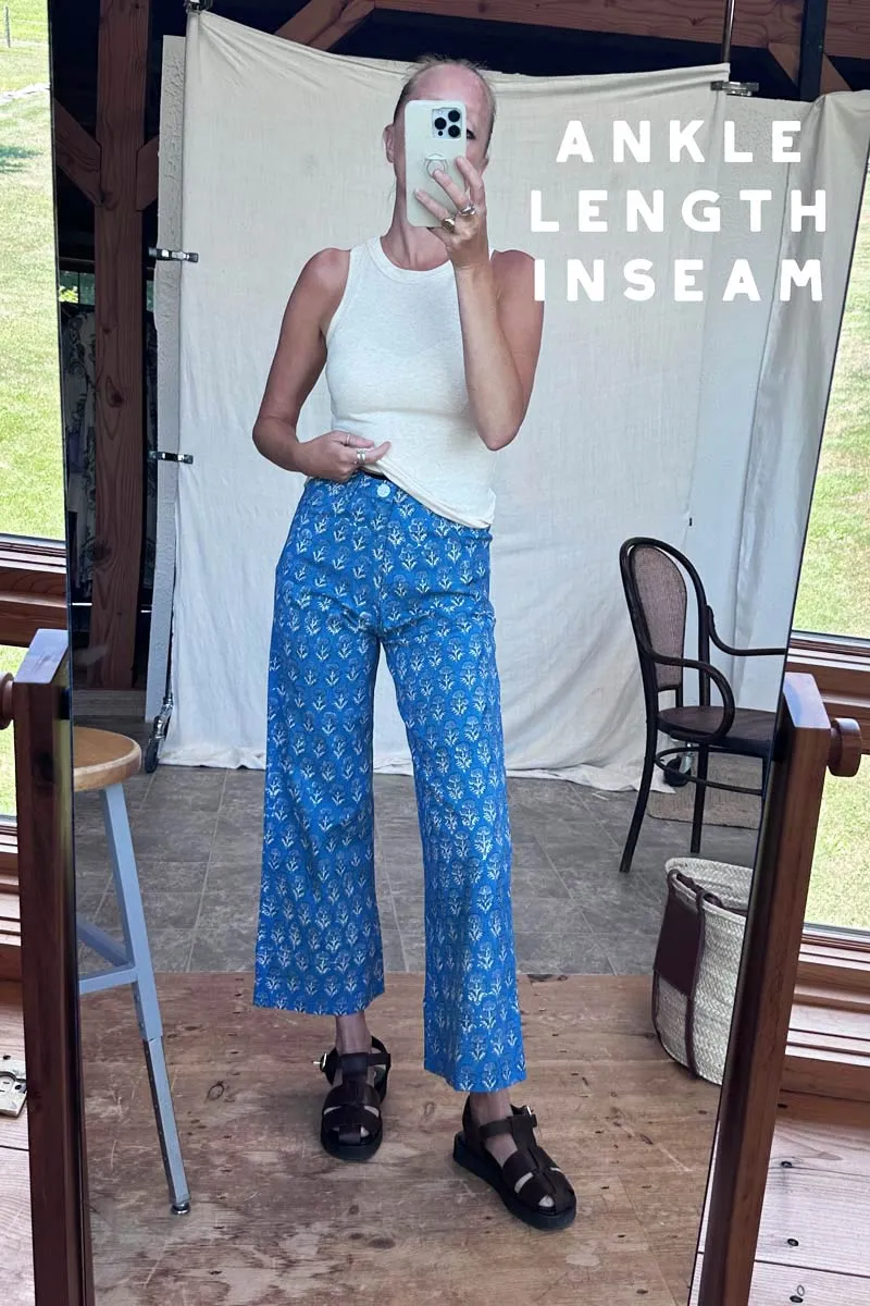 Everyday Pant - Blue Crown Flowers sold by Emerson Fry product image thumbnail 2