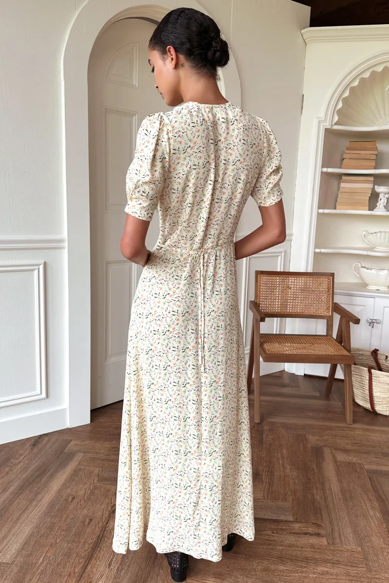 Lucyia Antique Dress - Butter Yellow Flowers sold by Emerson Fry product image thumbnail 2