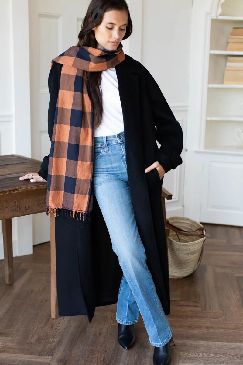 Handloom Scarf - Autumn Check sold by Emerson Fry product image thumbnail 4