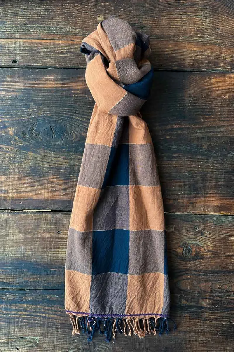 Handloom Scarf - Autumn Check sold by Emerson Fry product image thumbnail 2