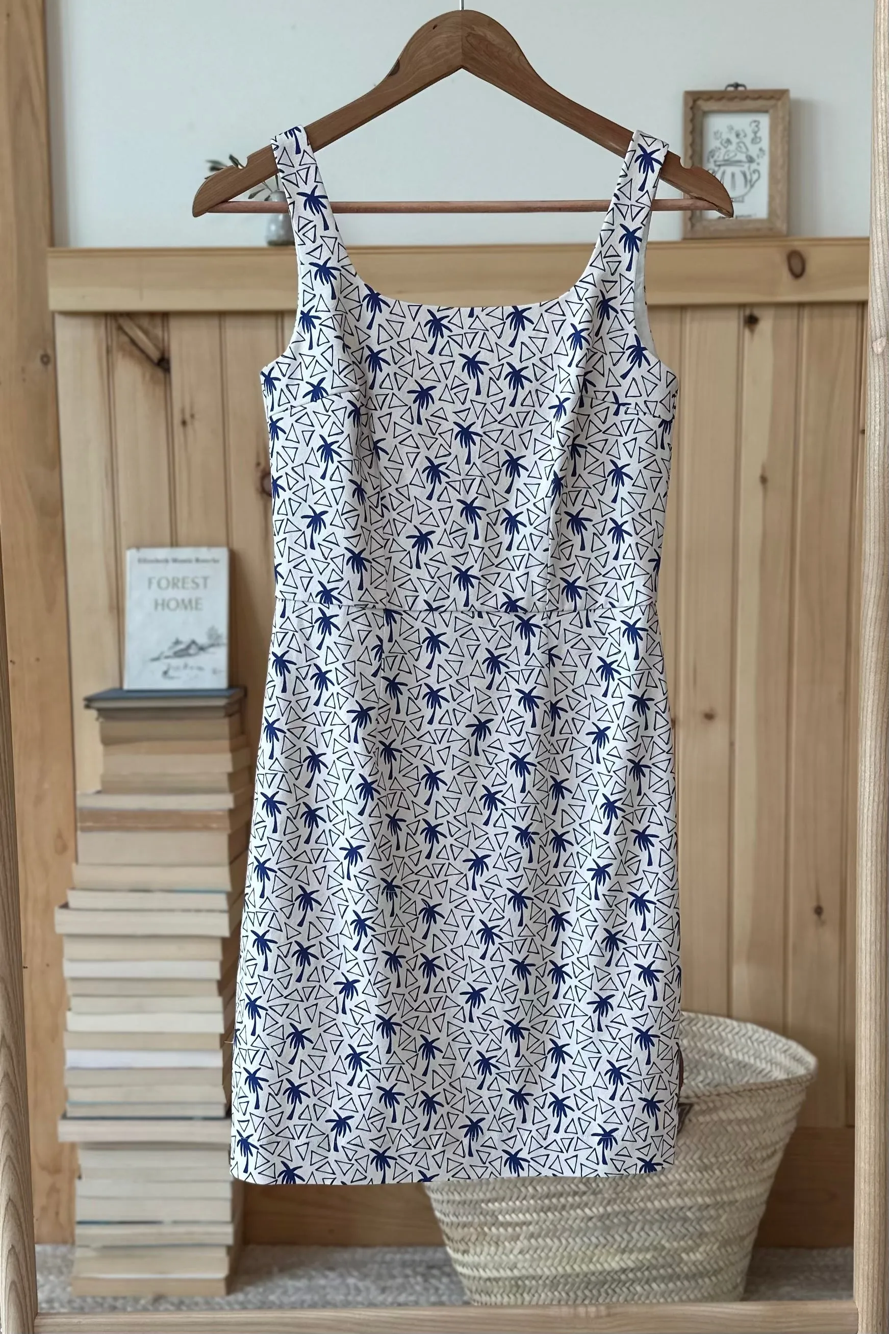 Fitted Square Neck Dress - Palm Hotel sold by Emerson Fry product image thumbnail 2