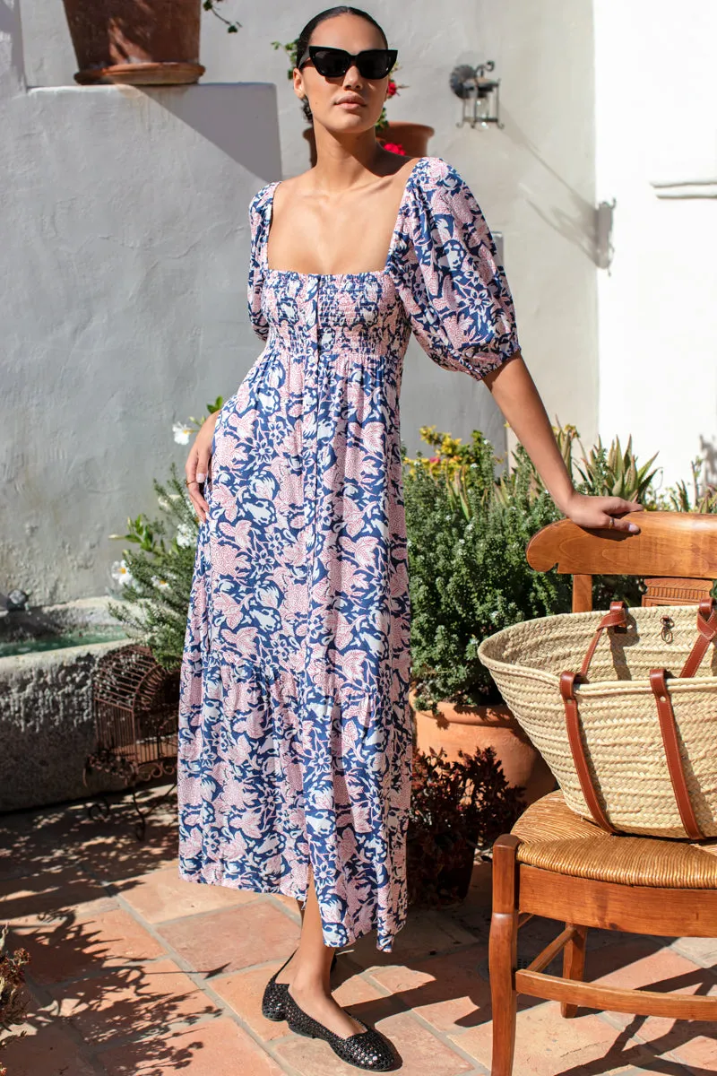 Santiago 3 Maxi Dress - Orchard Fruit 2 sold by Emerson Fry product image thumbnail 3