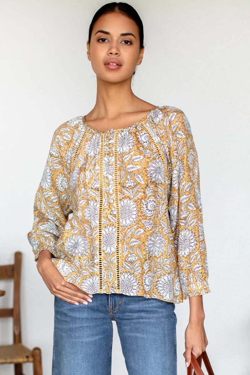 Lucy Heirloom Blouse - Arles sold by Emerson Fry