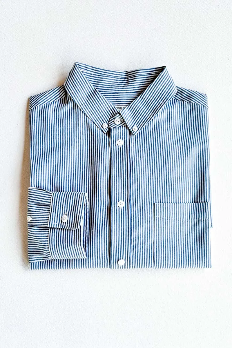 Ryan Shirt - Cape Blue Stripe sold by Emerson Fry product image thumbnail 3