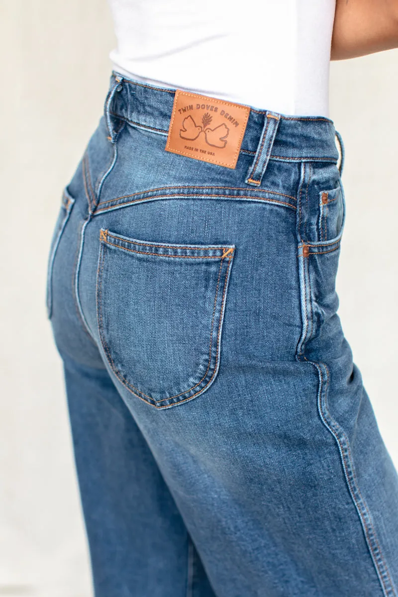 Thrifted Gem Ankle - Vintage Blue sold by Emerson Fry product image thumbnail 5