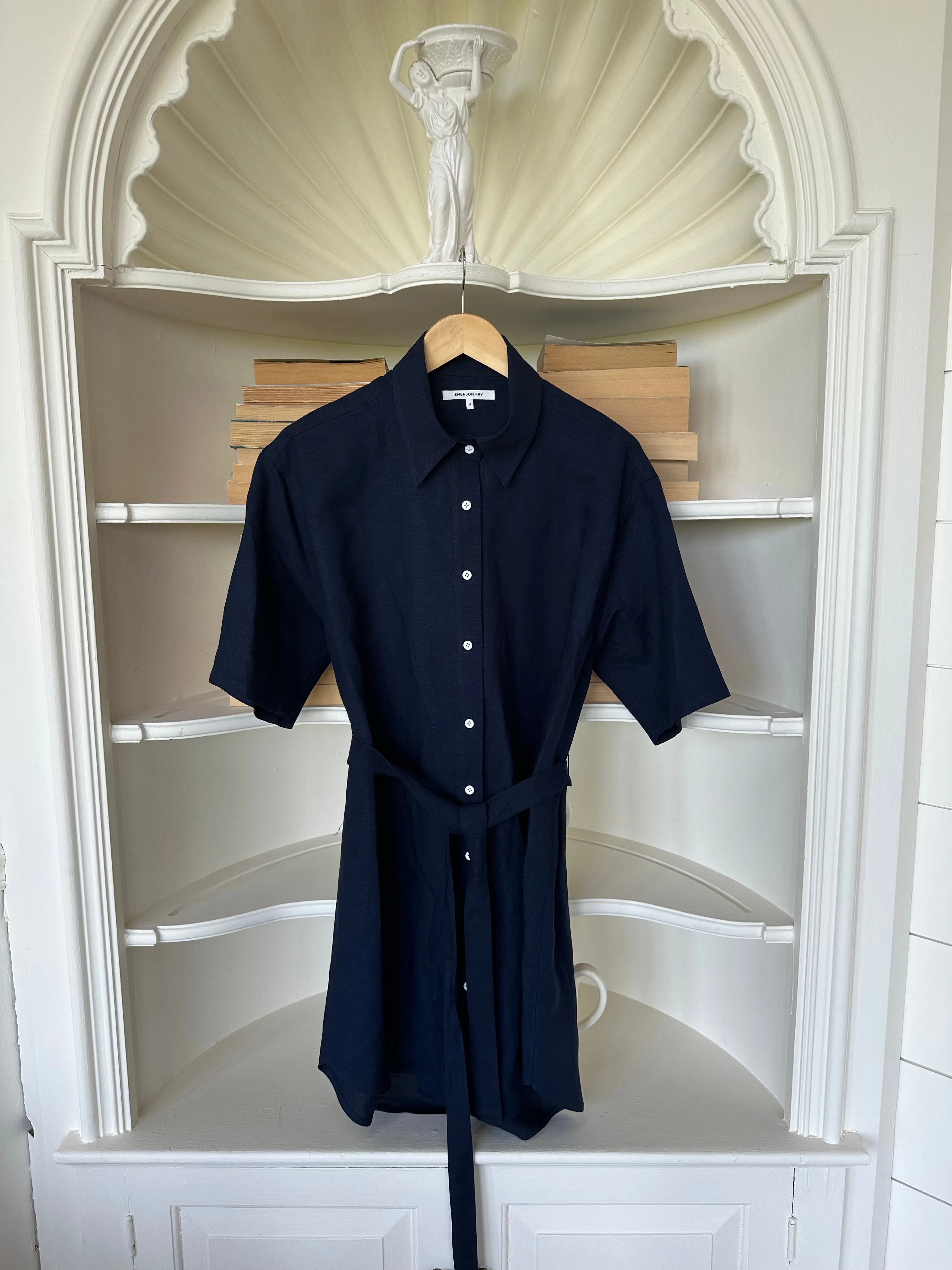Button Down T Shirt Dress - Midnight sold by Emerson Fry product image thumbnail 2