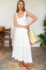 Solstice Skirt - Bright White sold by Emerson Fry