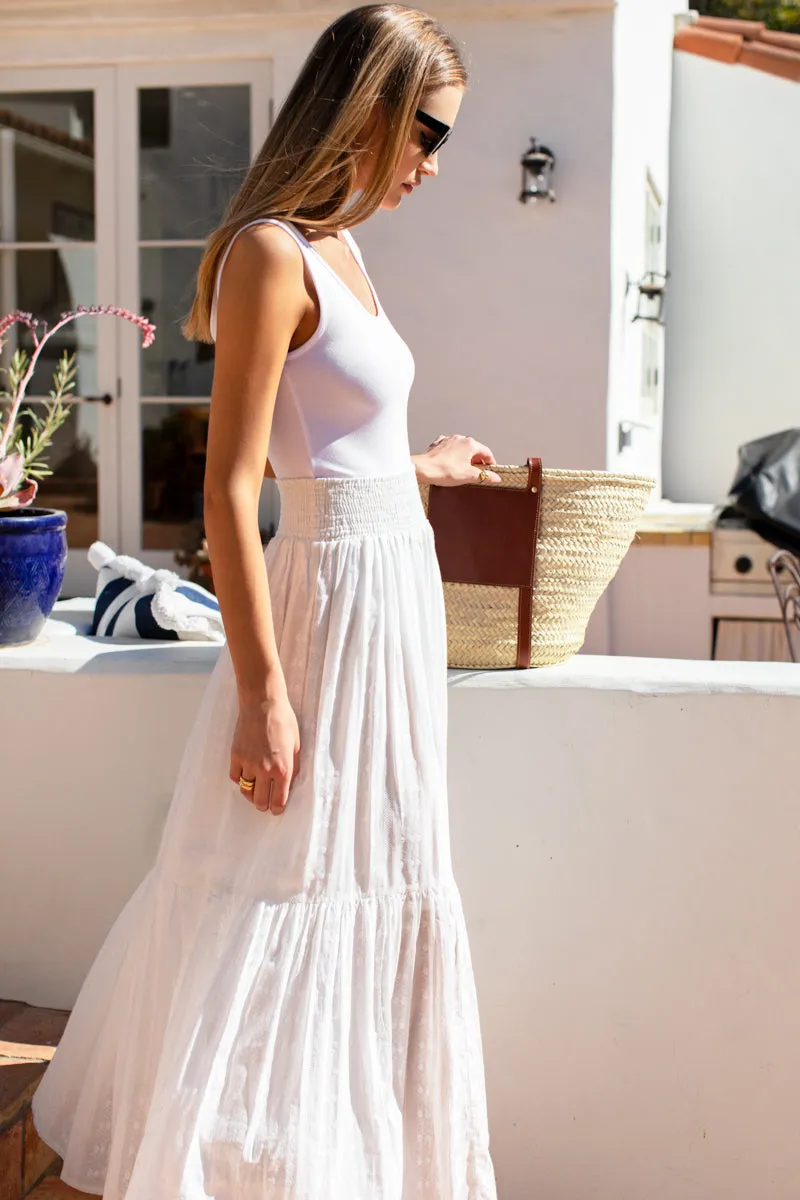 Solstice Skirt - Bright White sold by Emerson Fry