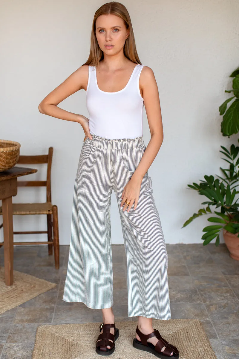 Beachy Pant - Newburyport Stripe sold by Emerson Fry
