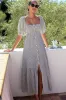 Santiago 3 Maxi Dress - Newburyport Stripe sold by Emerson Fry
