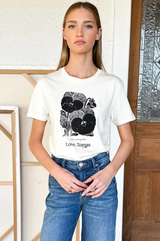 Viola Etching T-shirt sold by Emerson Fry