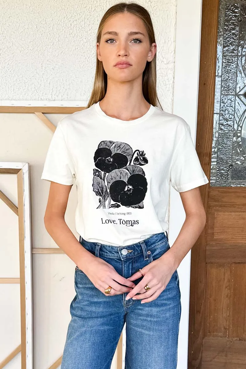Viola Etching T-shirt sold by Emerson Fry