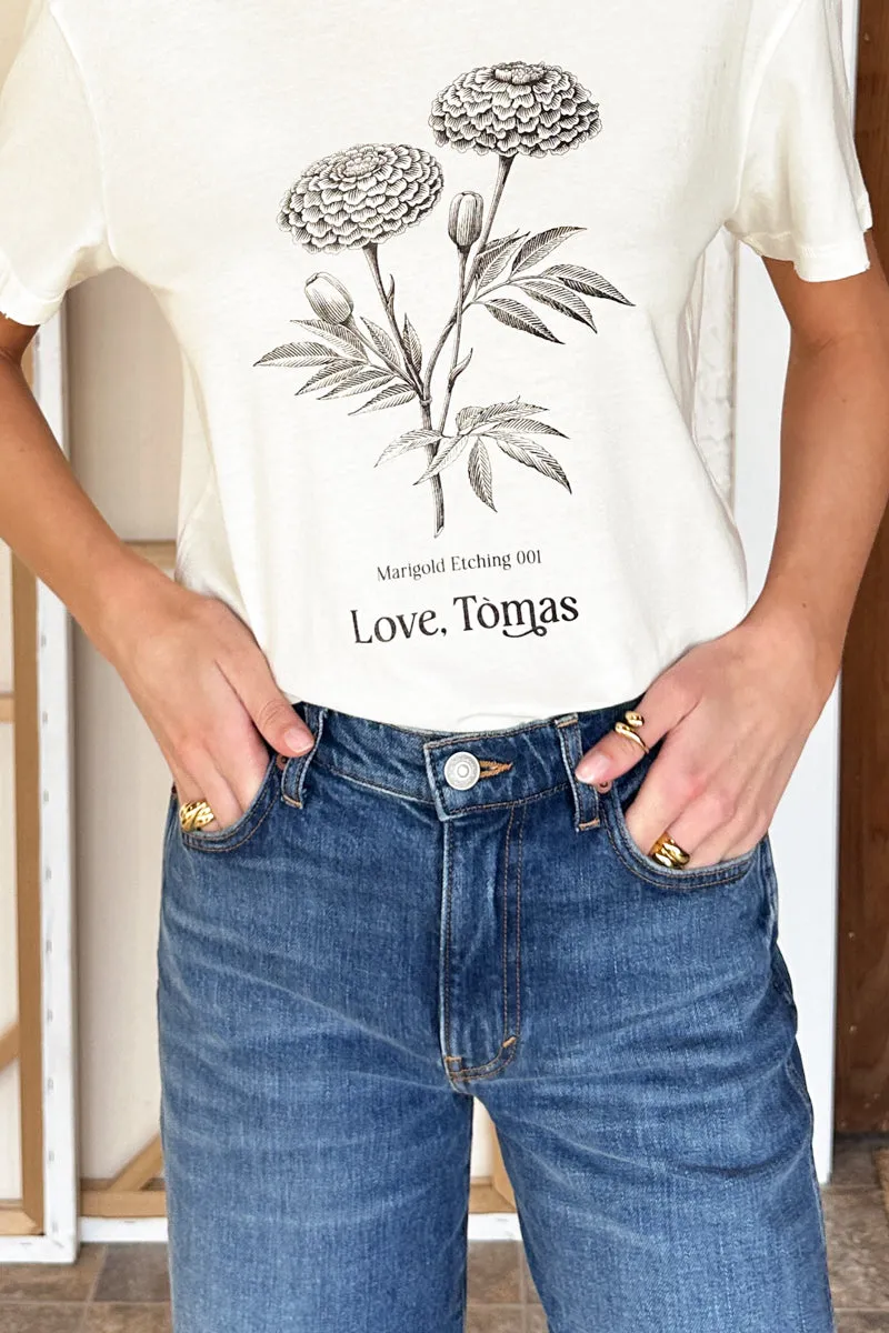 Marigold Etching T-shirt - Marigold Etching sold by Emerson Fry product image thumbnail 4