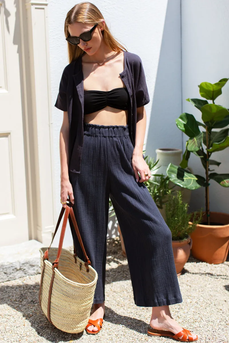 Beachy Pant - Midnight Crinkle Organic sold by Emerson Fry product image thumbnail 5