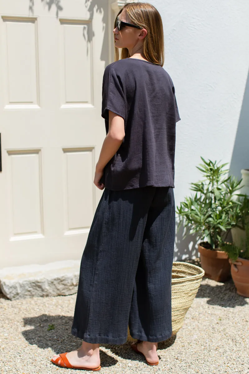 Beachy Pant - Midnight Crinkle Organic sold by Emerson Fry product image thumbnail 2