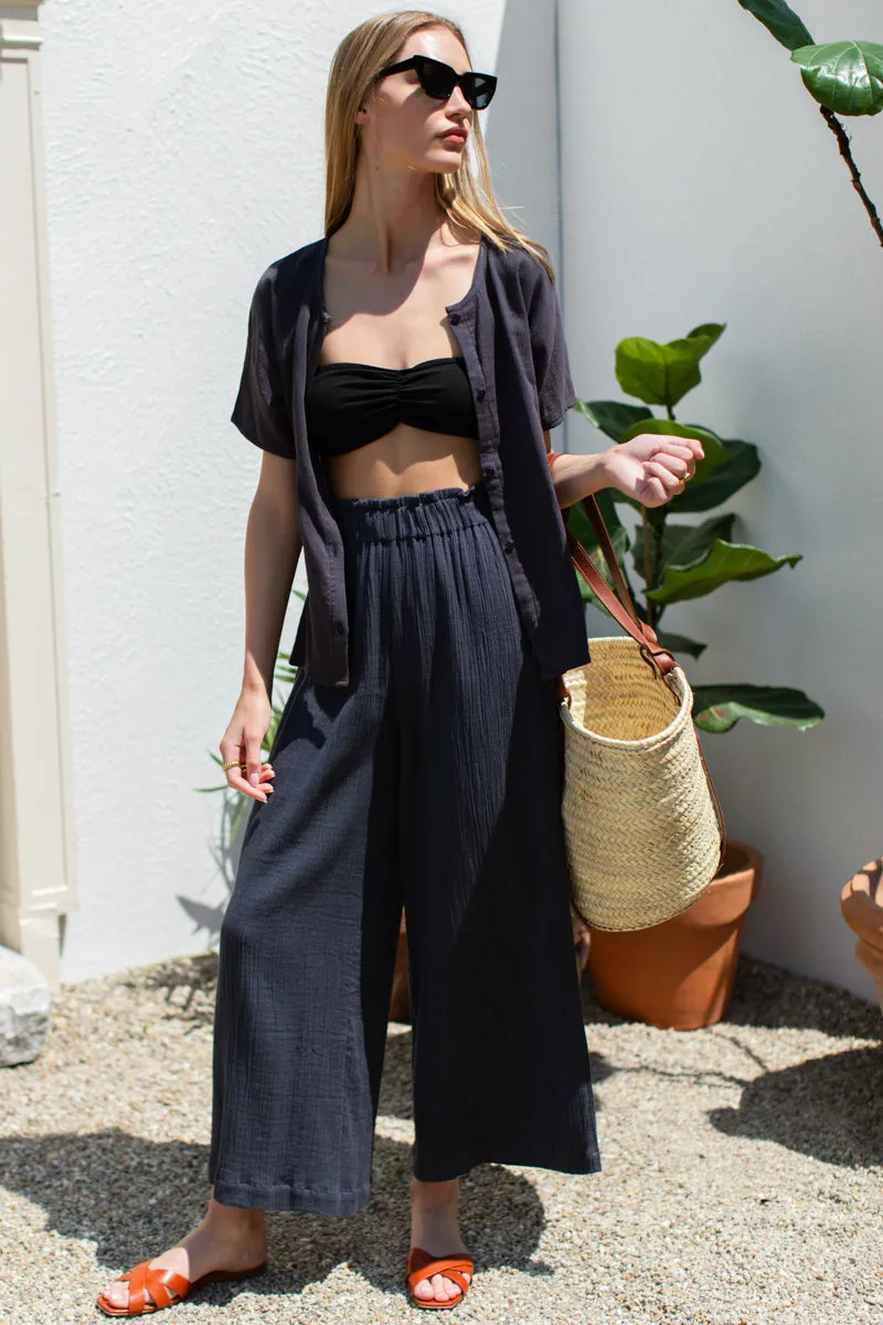 Beachy Pant - Midnight Crinkle Organic sold by Emerson Fry product image thumbnail 3