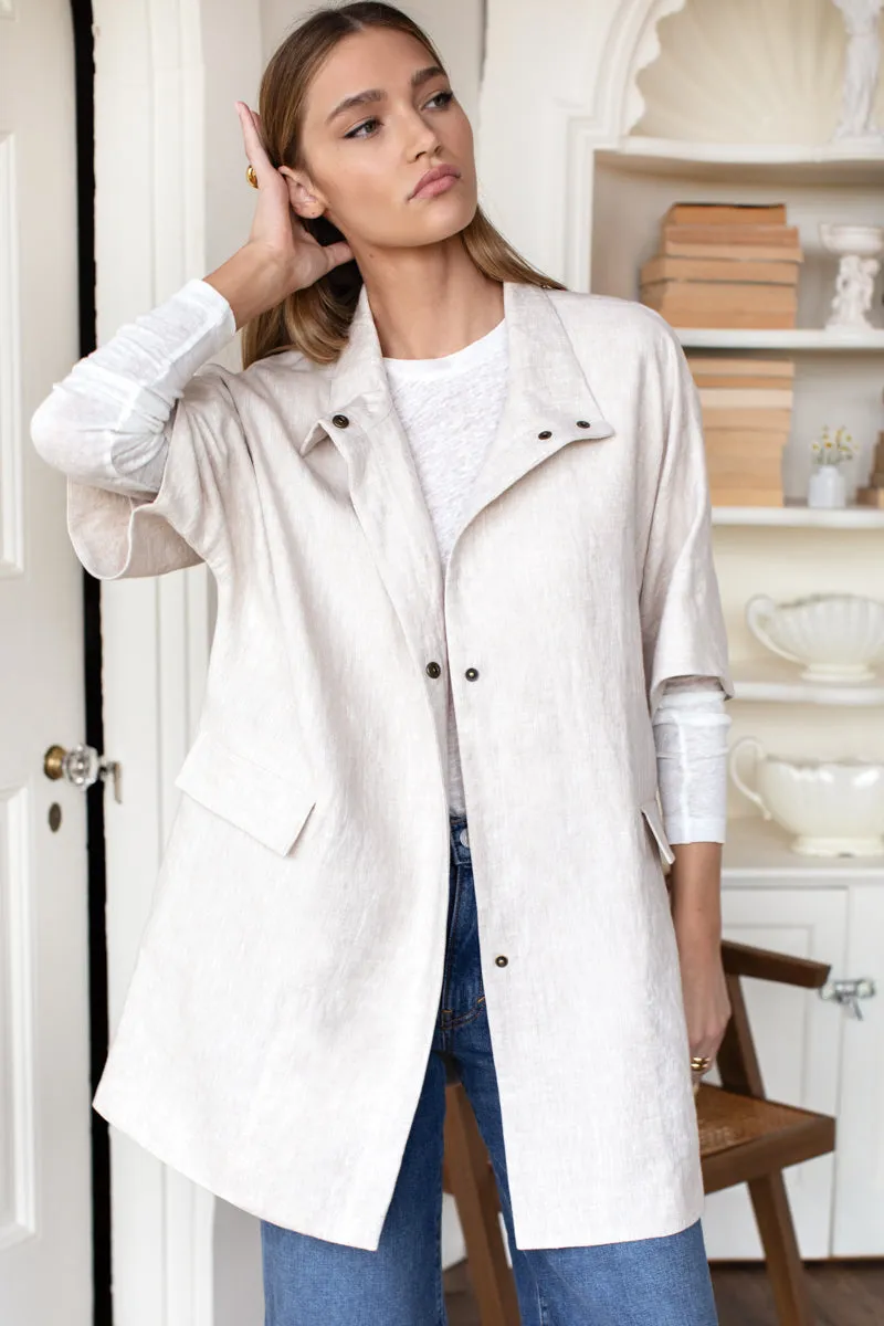 Layering Jacket - Beach Linen sold by Emerson Fry product image thumbnail 2