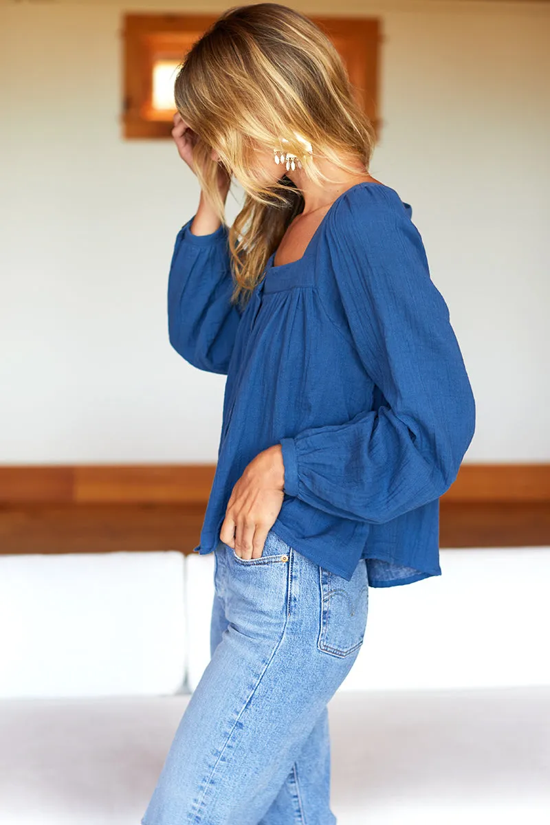 Laurent Blouse - Lapis Organic sold by Emerson Fry product image thumbnail 4