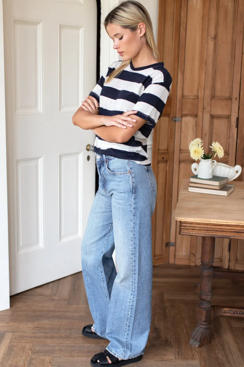 Relaxed Straight Leg - Vintage Indigo sold by Emerson Fry