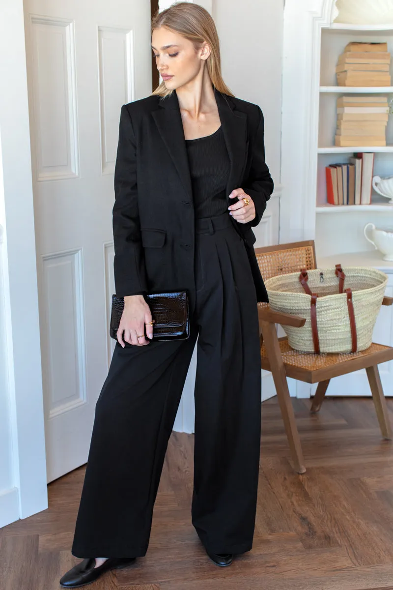 Atelier Pleated Pant 2 - Black Swan sold by Emerson Fry product image thumbnail 2