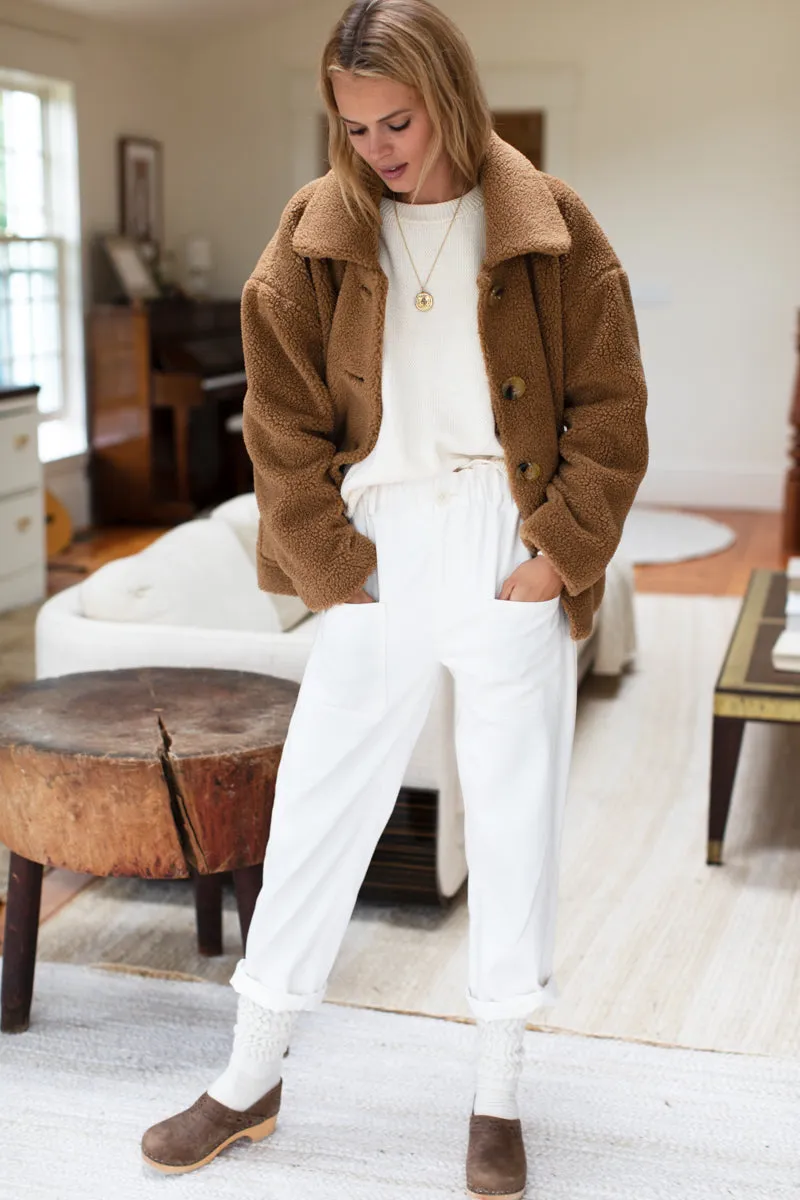 Shorty Teddy Coat - Camel sold by Emerson Fry product image thumbnail 5