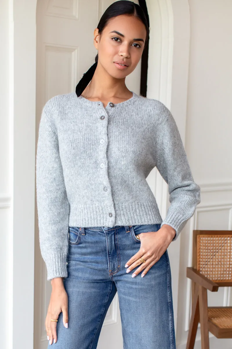 Little Atelier Cardigan - Heather Grey sold by Emerson Fry