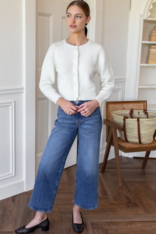 Little Atelier Cardigan - Ivory sold by Emerson Fry