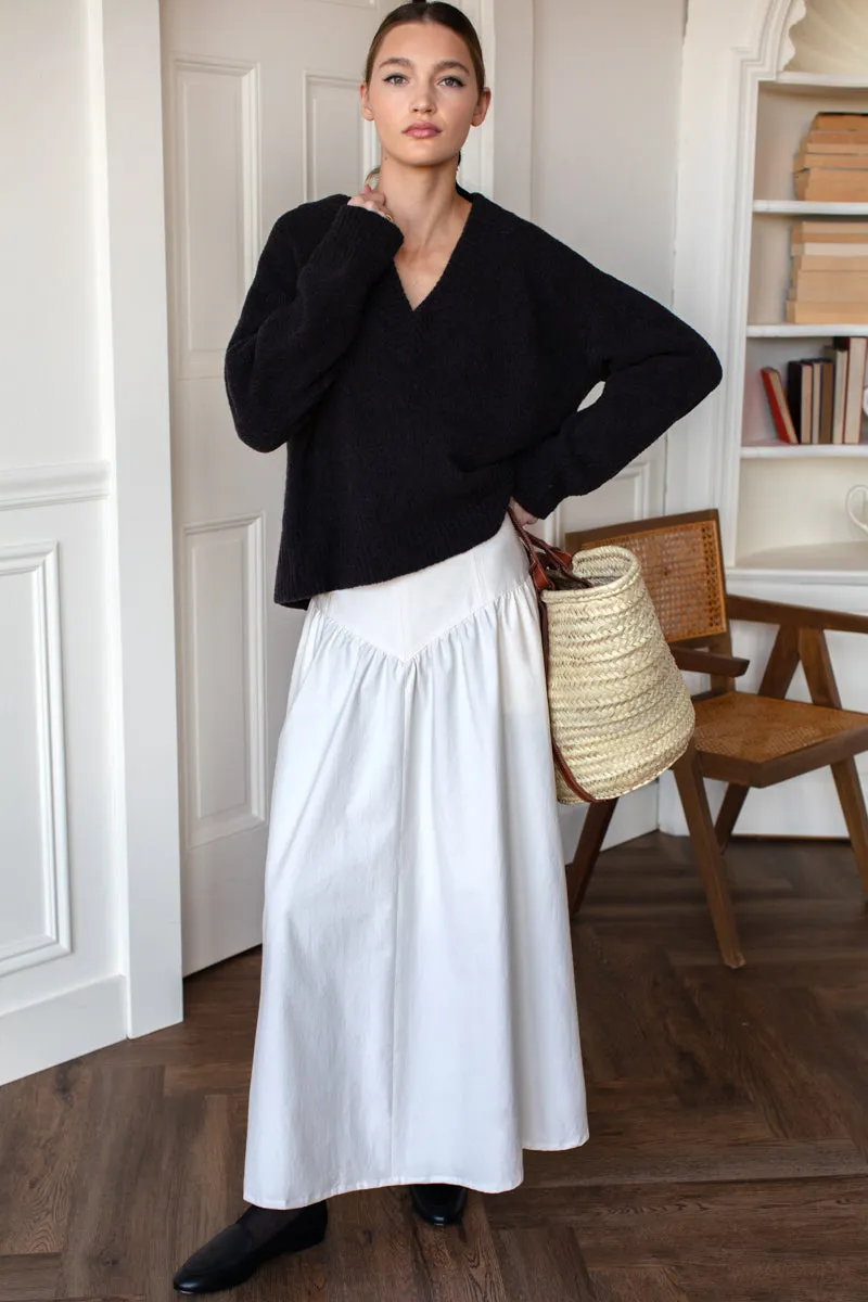 A Line Maxi Skirt - White Swan sold by Emerson Fry product image thumbnail 4