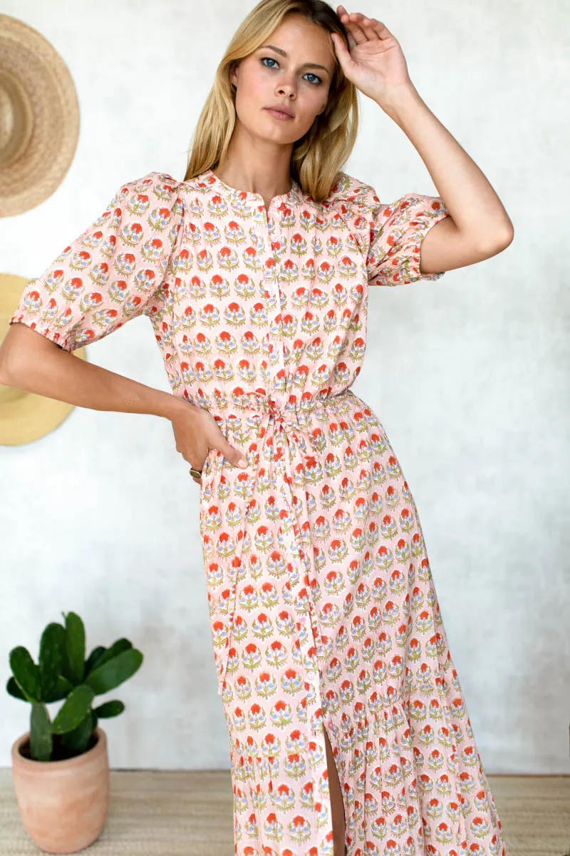 Lucy Dress - Friday Flowers Pink Organic sold by Emerson Fry product image thumbnail 4