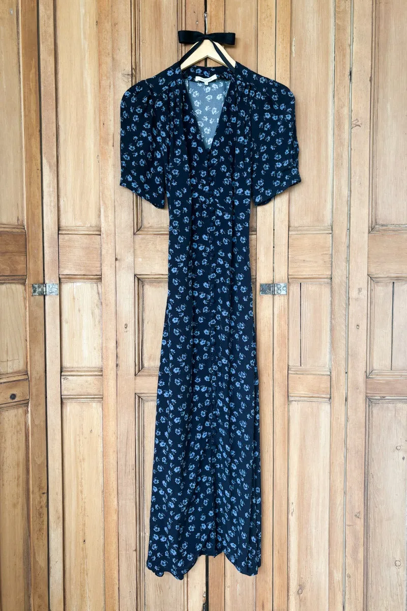 Lucyia Antique Dress - Bea Flowers Midnight sold by Emerson Fry product image thumbnail 4