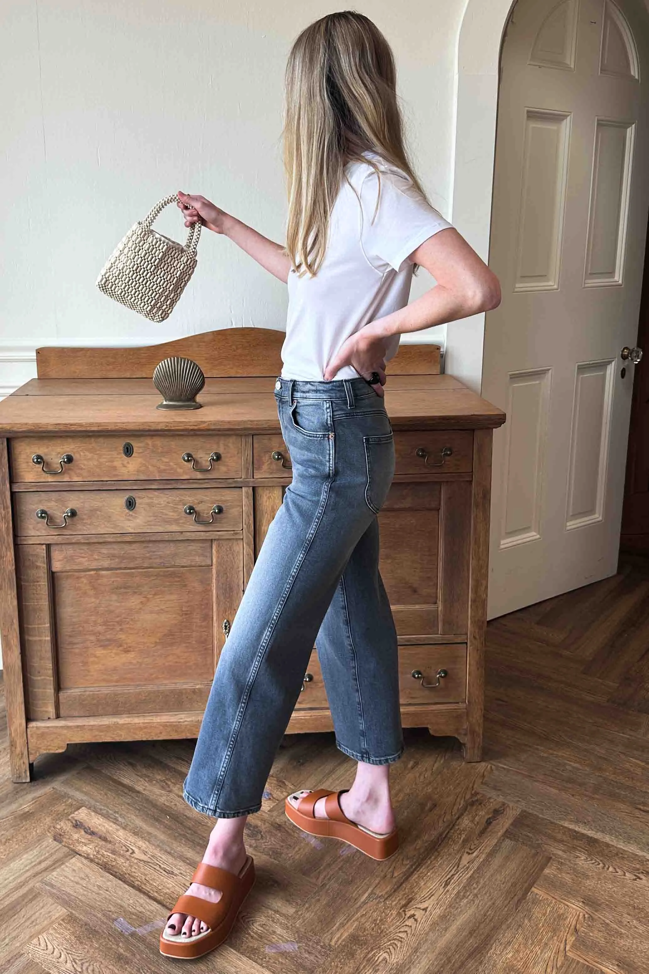 Thrifted Gem Ankle - Grey Nova sold by Emerson Fry product image thumbnail 3