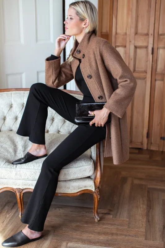 Amy Layering Pant - Onyx Rib sold by Emerson Fry