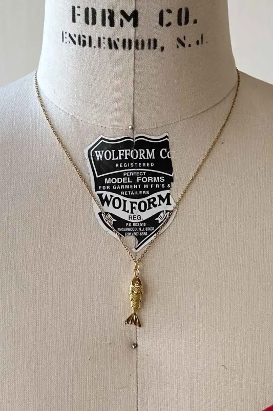 Lucky Fish Necklace sold by Emerson Fry