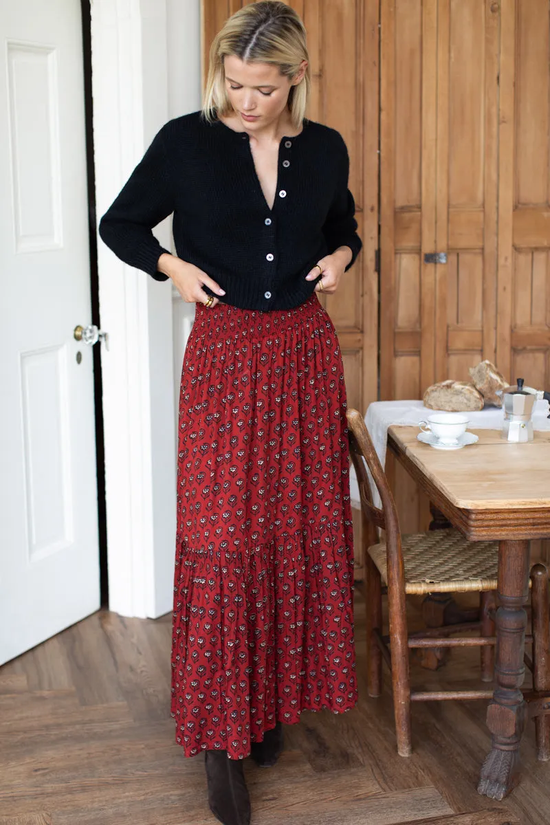 Shirred Skirt - Lantern Flower Rouge sold by Emerson Fry product image thumbnail 2