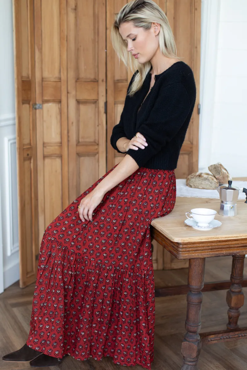 Shirred Skirt - Lantern Flower Rouge sold by Emerson Fry product image thumbnail 4