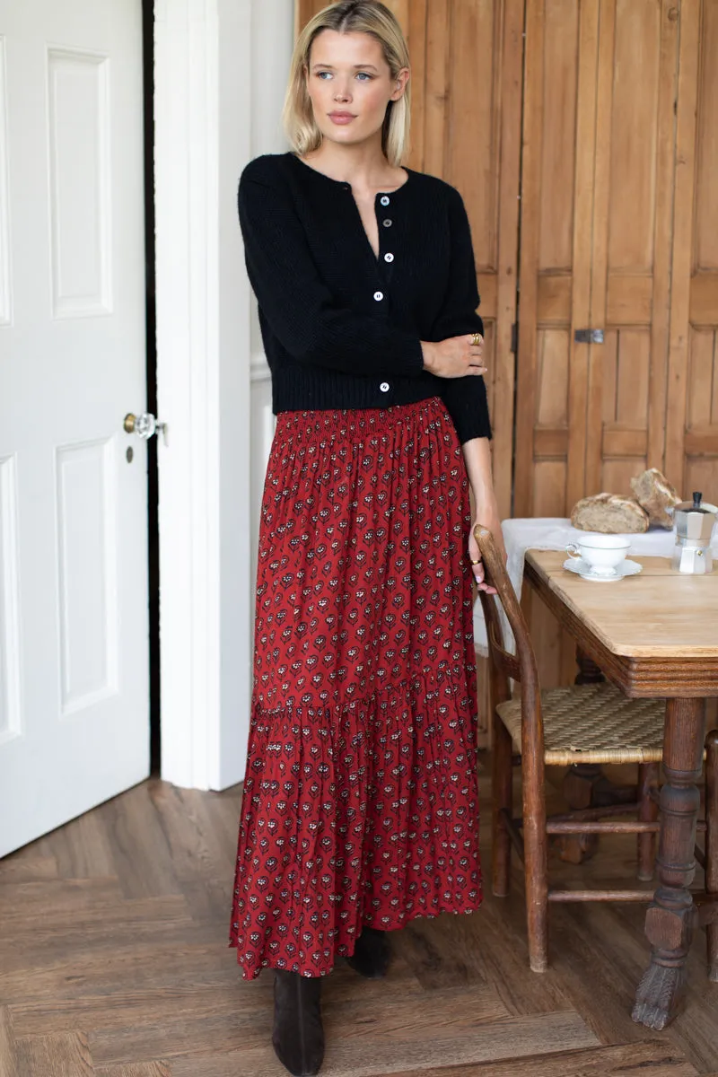 Shirred Skirt - Lantern Flower Rouge sold by Emerson Fry product image thumbnail 3
