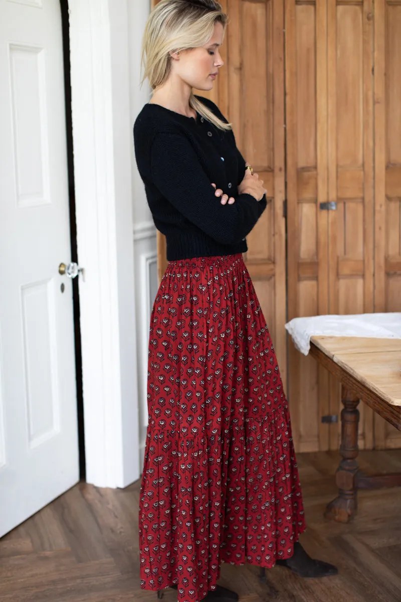 Shirred Skirt - Lantern Flower Rouge sold by Emerson Fry product image thumbnail 5