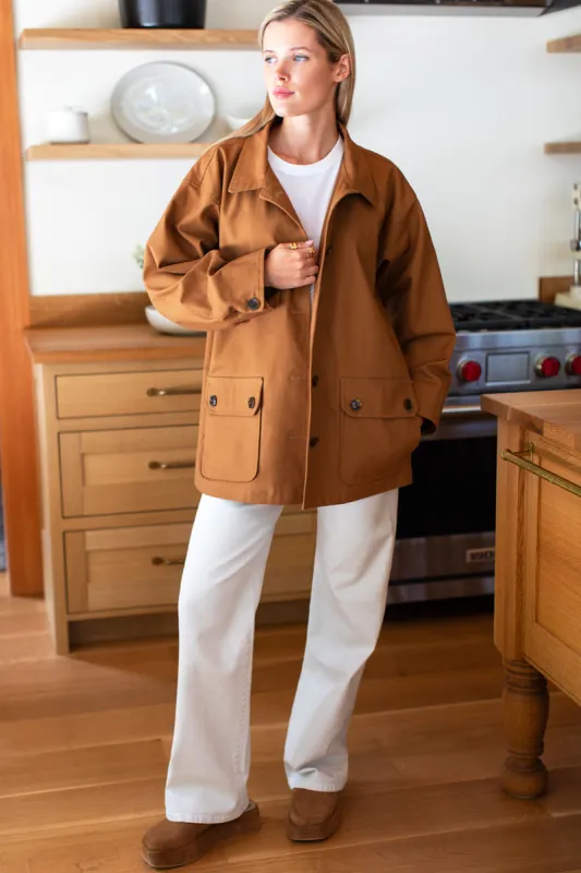 Atelier Errand Jacket - Caramel made by Emerson Fry