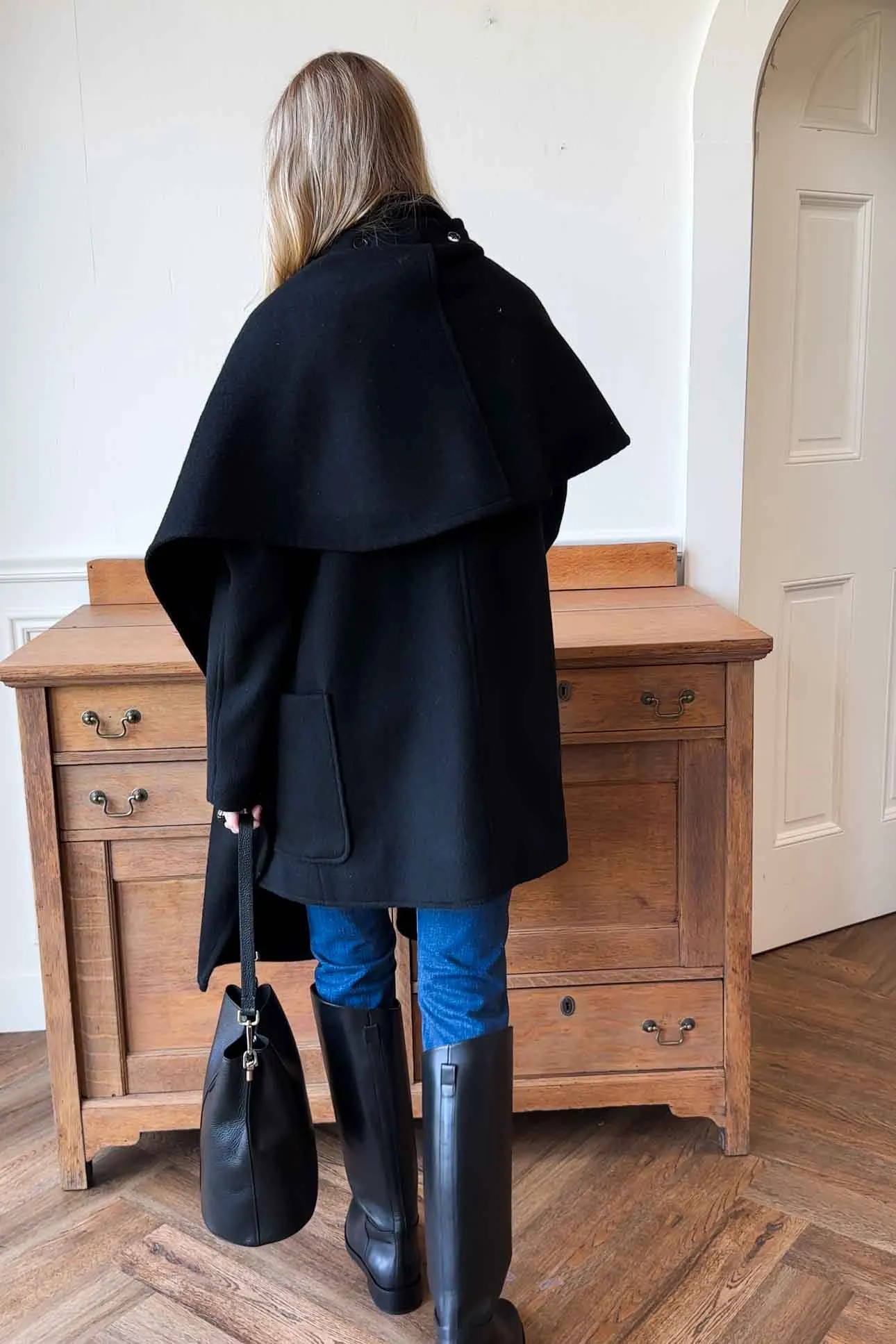 Italian Bucket Bag - Black sold by Emerson Fry product image thumbnail 5